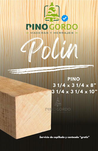 Maderas y Herrajes Pino Gordo